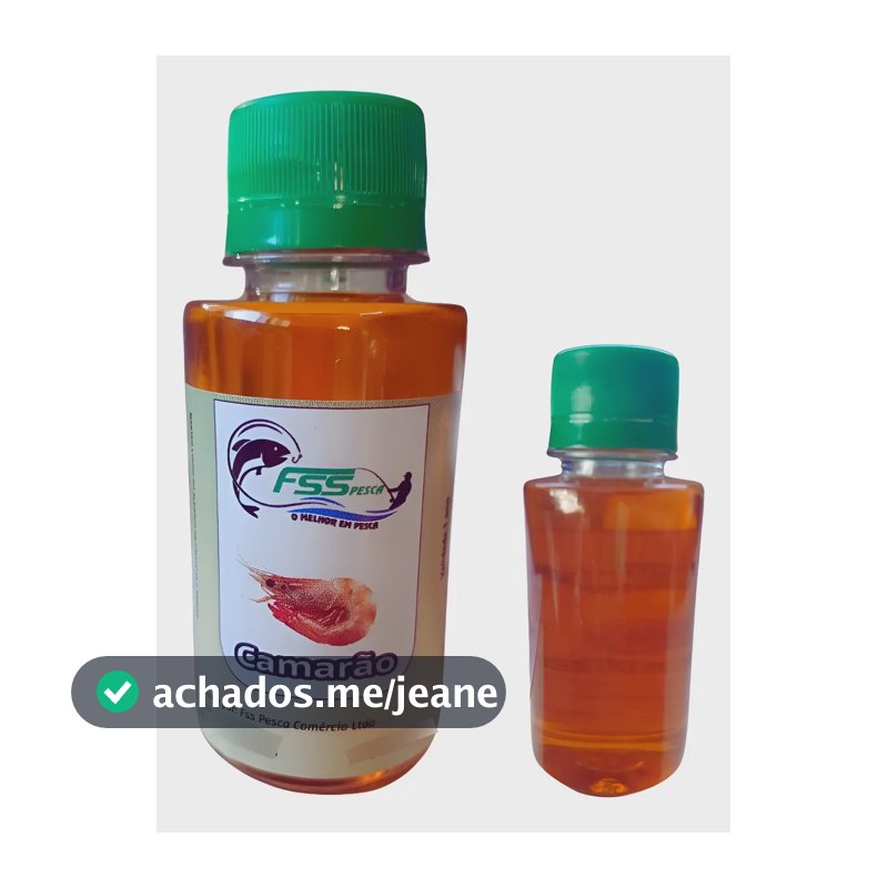 Atrativo Essência Camarão Pesca Iscas Artificiais 100 Ml Camarão