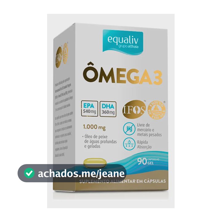 Ômega 3 Equaliv - 90 Cápsulas