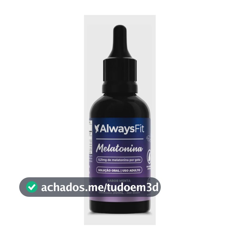 Melatonina em Gotas AlwaysFit | Sabor Menta | 30ml
