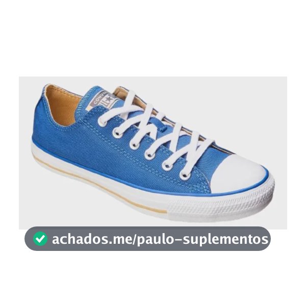 Tênis Converse Sem Gênero Taylor Ct1992 Curto T Ct1992000 Azul 02/caqui Fosco 02/branco Liso 39 Br