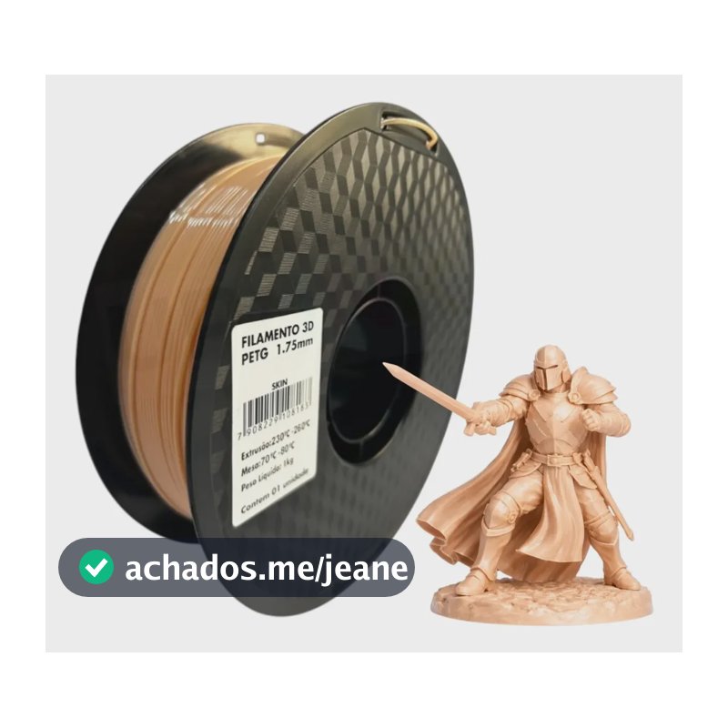 Filamento Impressora 3d Masterprint Petg 1.75mm 1kg Skin