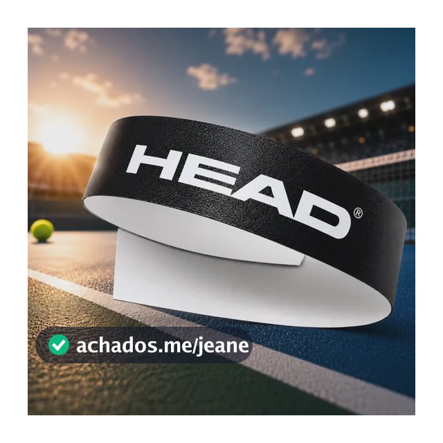 Protetor De Cabeça Para Raquete Tenis Beach Head Original Preto