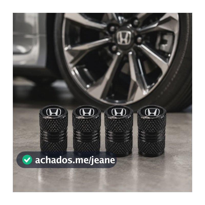 Bico Pneu Válvula Tampa Universal Para Carro Honda Roda