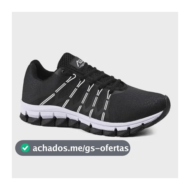 Tênis Masculino Olymp Olimp Space Caminhada Barato Promoção Preto 45