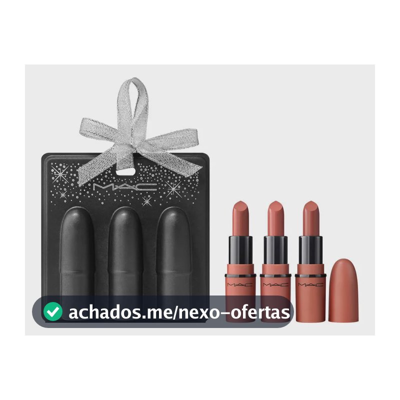 Kit Mac Batom Mini Trio: Teddy Party Holiday
