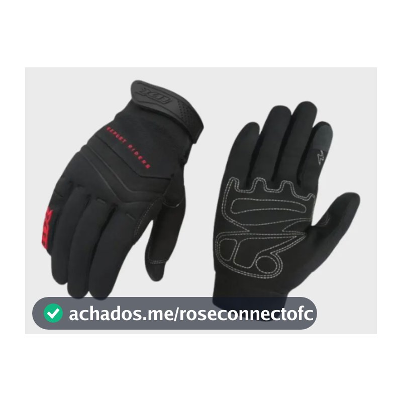 Luva X11 Nitro Win Fast Fashion Touchscreen Moto Frio Cor All Black Tamanho Ggg