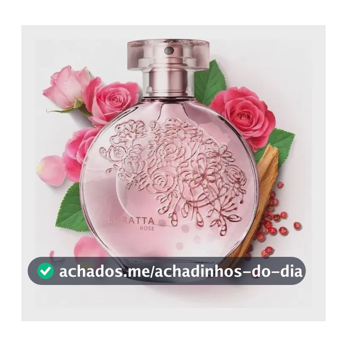 Perfume Floratta Rose Desodorante Colônia Feminino 75ml