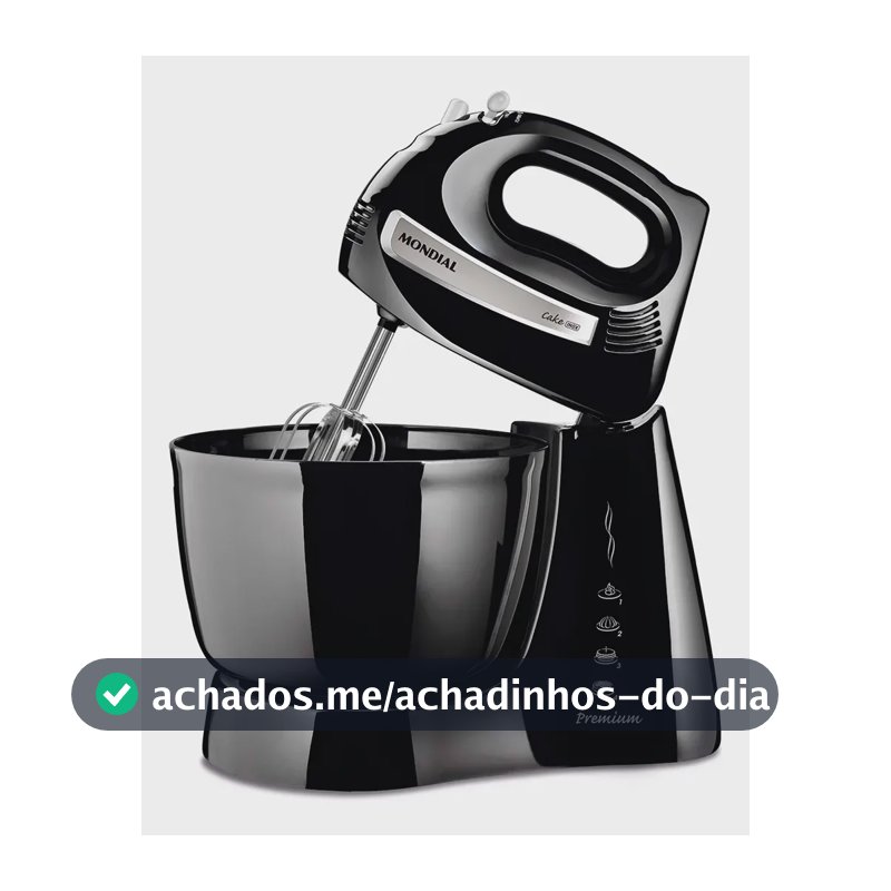 Batedeira Cake Premium, Mondial, 500W - B-50-B