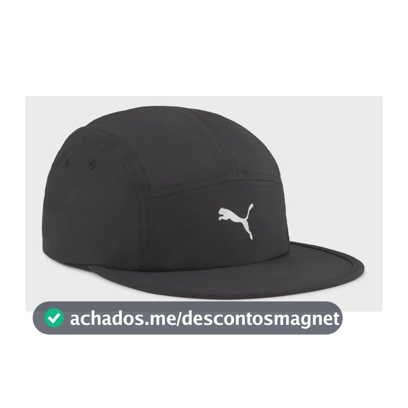 Boné De Corrida Unissex Essentials Running 5 Panel Puma