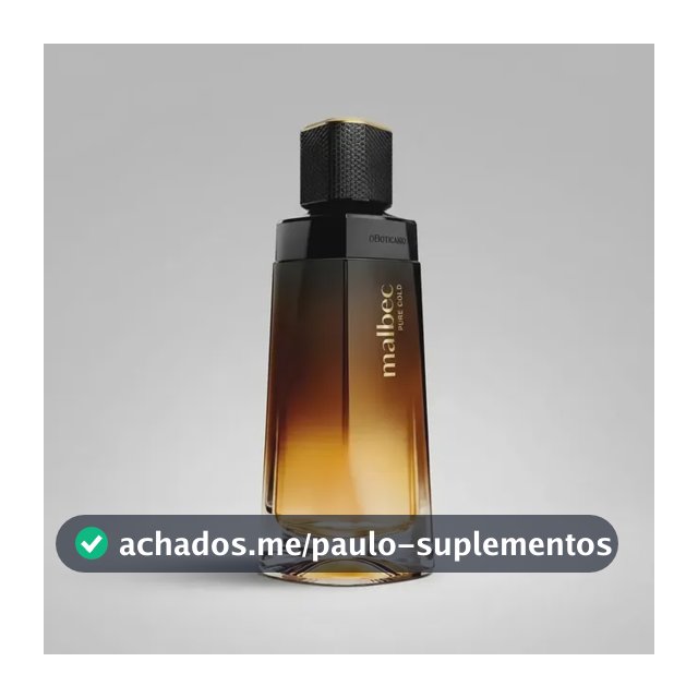 Malbec Pure Gold Desodorante Colônia 100ml O Boticário