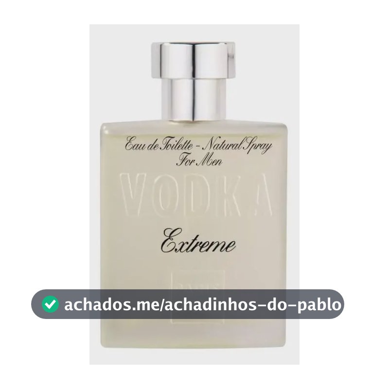Perfume Vodka Extreme Paris Elysees Masculino Eau de Toilette (EDT) 100ml