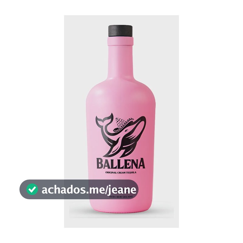 Licor Ballena 750ml – Bebida Cremosa à Base de Leite