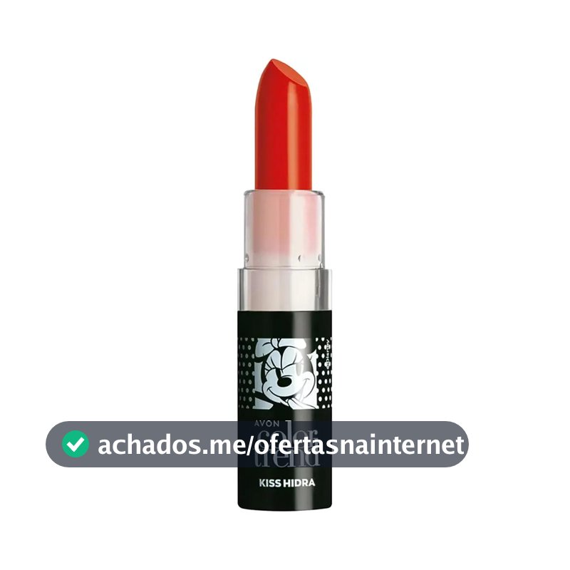 Batom Avon Kiss Hidra Disney Saia De Bolinha Cor Saia de Bolinhas