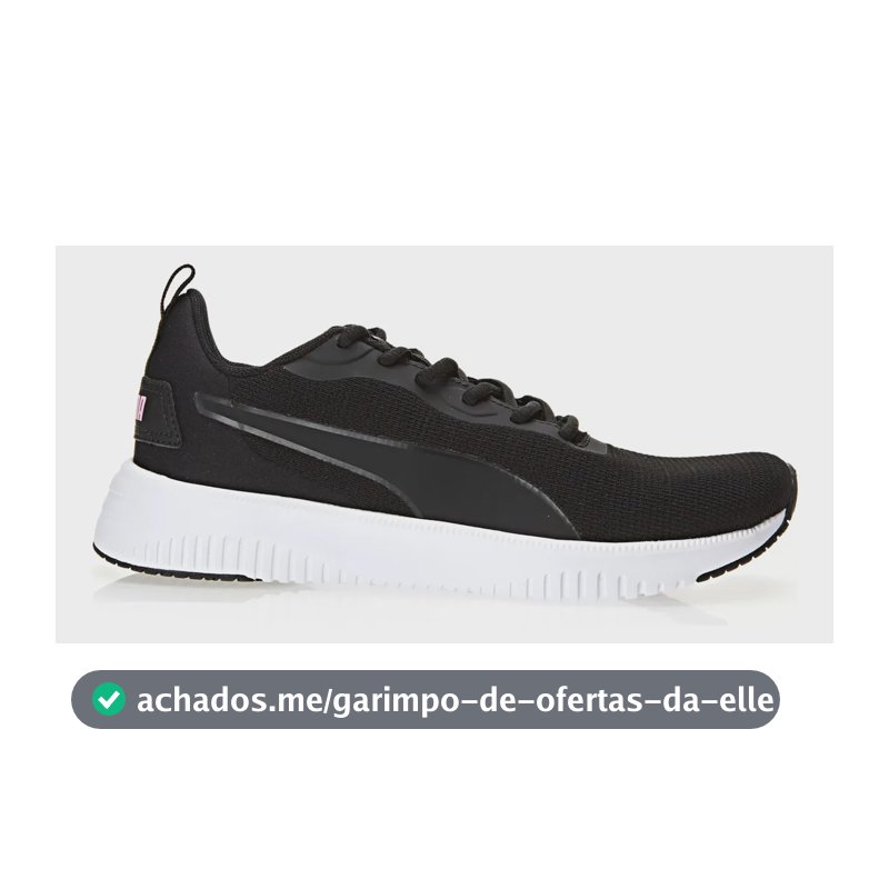 Tênis Feminino Flyer Flex Bdp Puma Puma Black-pale Pink Liso 36