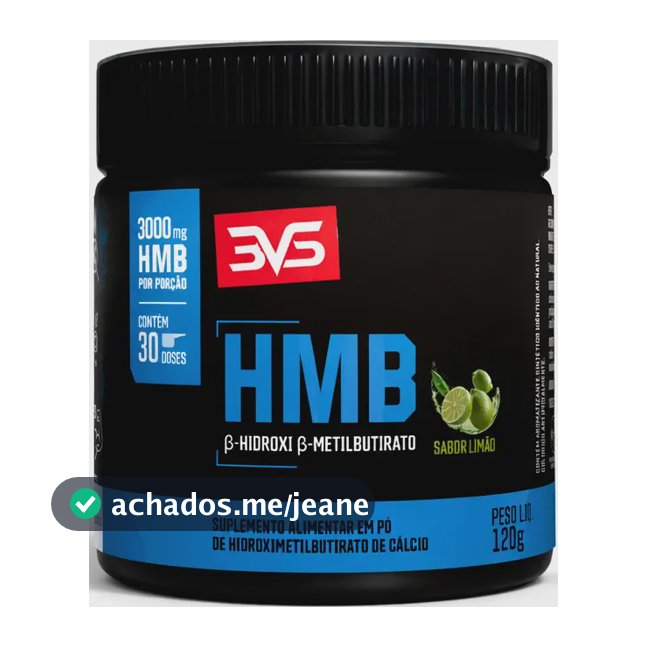 Hmb 3000mg Fórmula Com Máxima Pureza - Sabor Limão - 30 doses