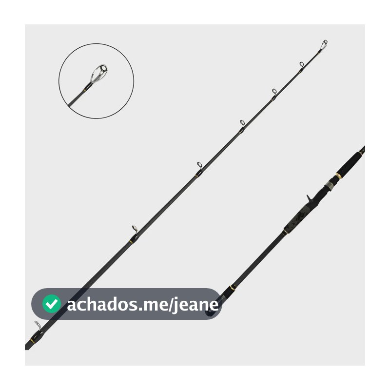 Vara Carretilha Titanx Bg Grafite 20-40lb C802h 2.44m Marine