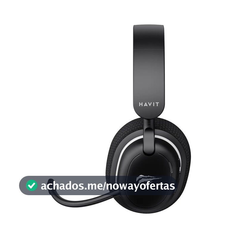 Headset Gamer Havit Fuxi H7se Sem Fio 2.4ghz/ Bluetooth