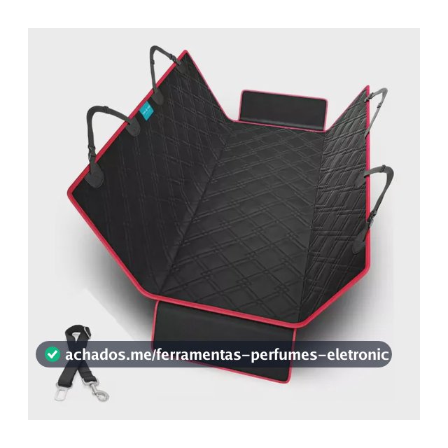 Capa P/ Banco Carro + Cinto Segurança Guia Adaptador Encaixe