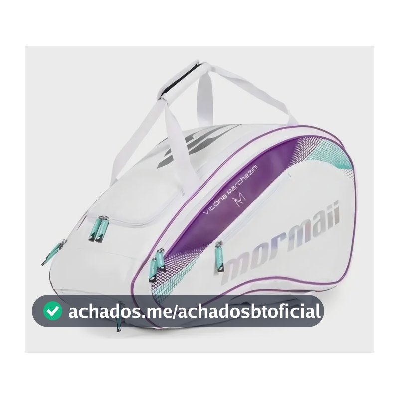 Raqueteira Mormaii Pró Vitoria Marchezini - 2025 - Lacrada! Branco