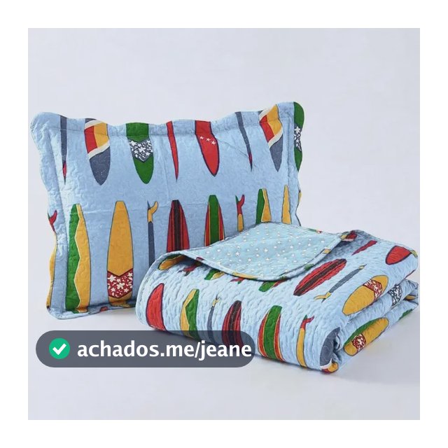 Kit Colcha Cobre Leito Infantil Solteiro Estampado 220x180cm Dupla Face 2 Peças Matelado 100% Poliéster Macio E Divertido Mar De Aventura Cozzilar
