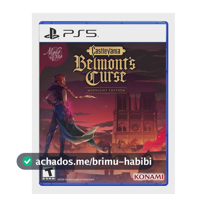 Jogo Castlevania Belmonts Curse Midnight Edition Ps5 Fisico