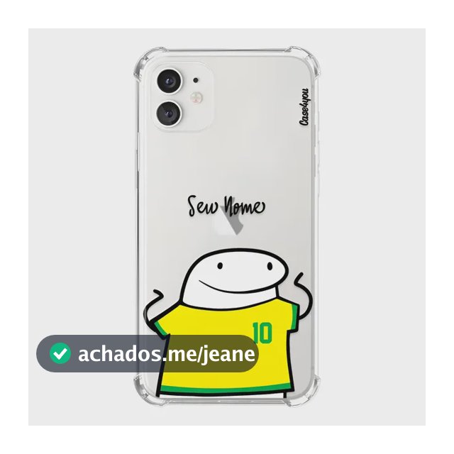 Capa Capinha Com Nome Personalizada Flork Brasil