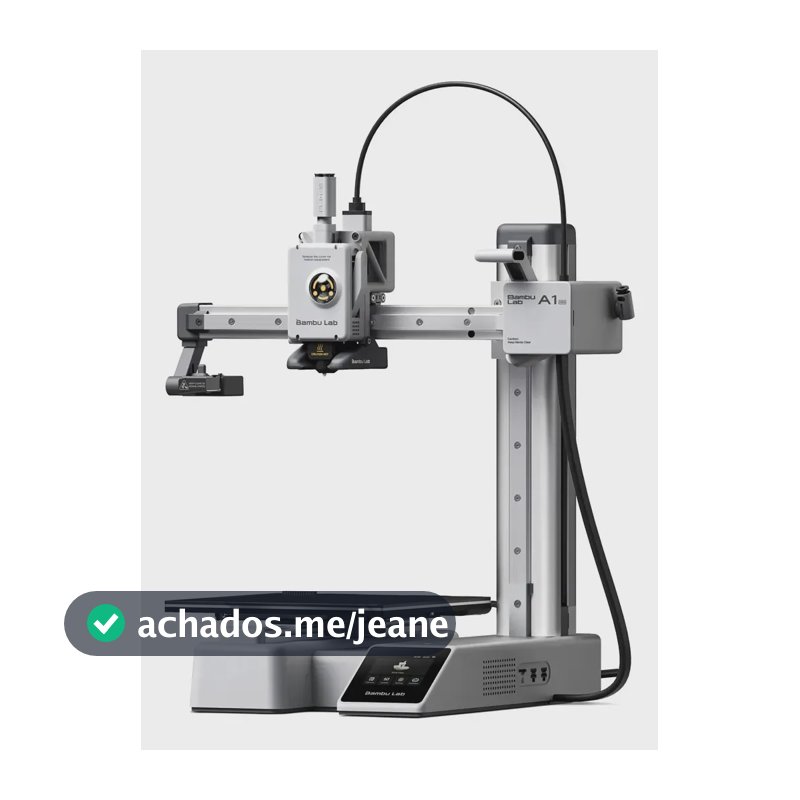 Impressora 3d Bambu Lab A1 Mini Bivolt Com Wi-fi 127/220v Cinza