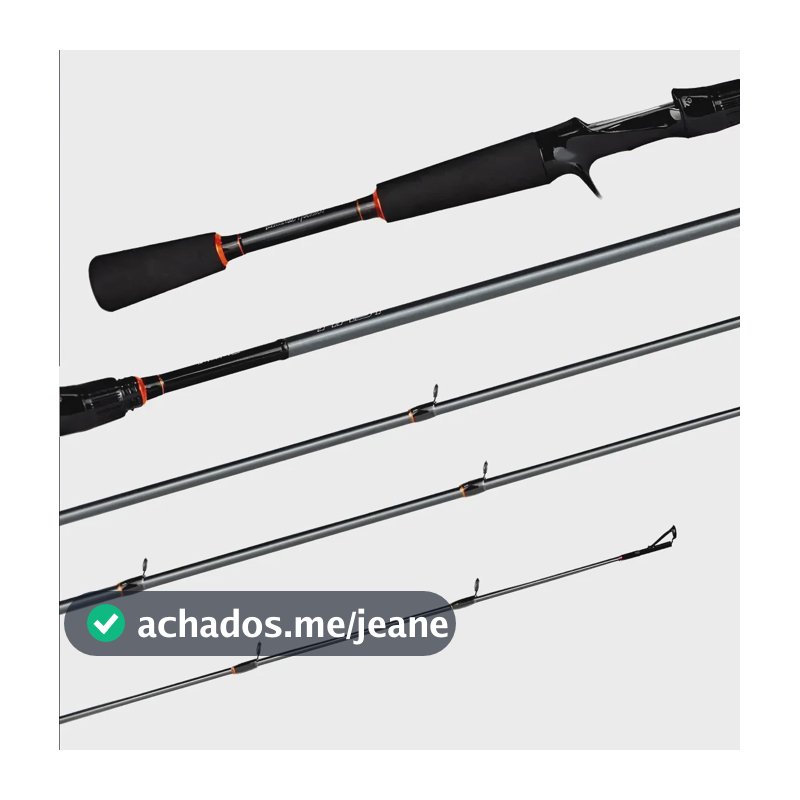 Vara Saint Carretilha First 2,40 25-50lbs  Lançamento Preto