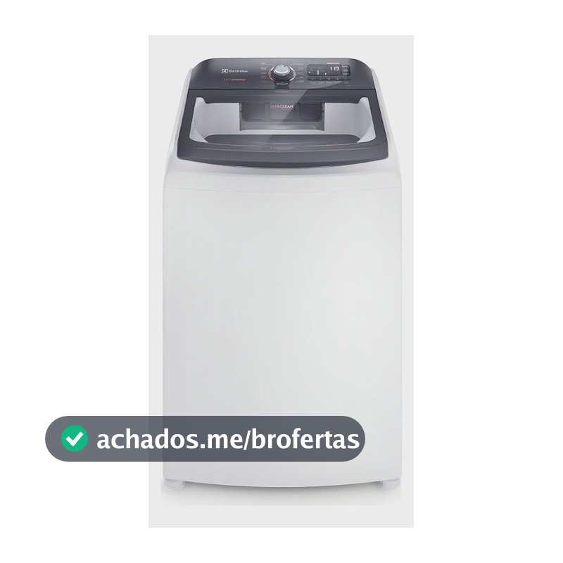 Máquina de Lavar 15kg Electrolux Premium Care com Cesto Inox, Jet&Clean e Time Control LEC15