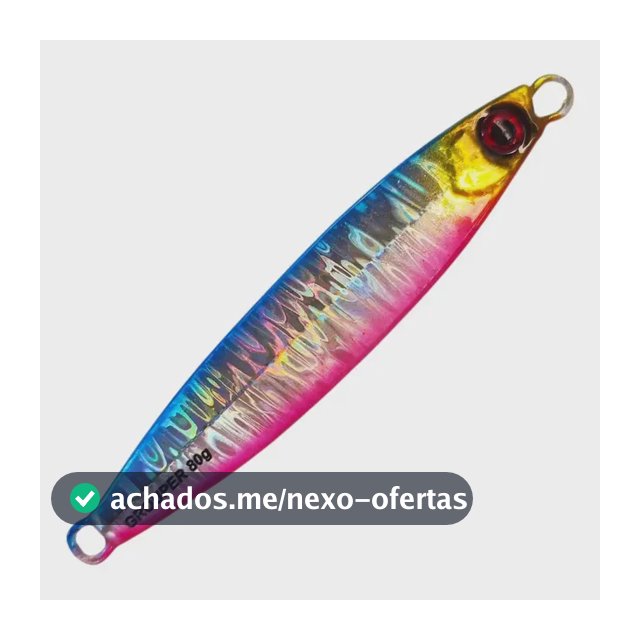 Isca Artificial 80g Para Pesca Jumping Jig  Grouper