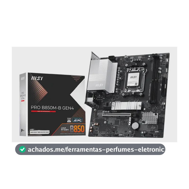 Placa-mãe MSI Pro B850m-b AM5