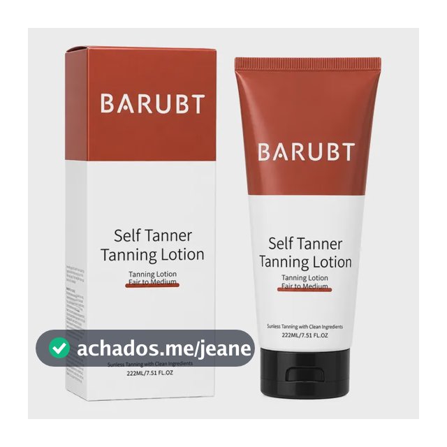 Loção Autobronzeadora Barubt 222ml