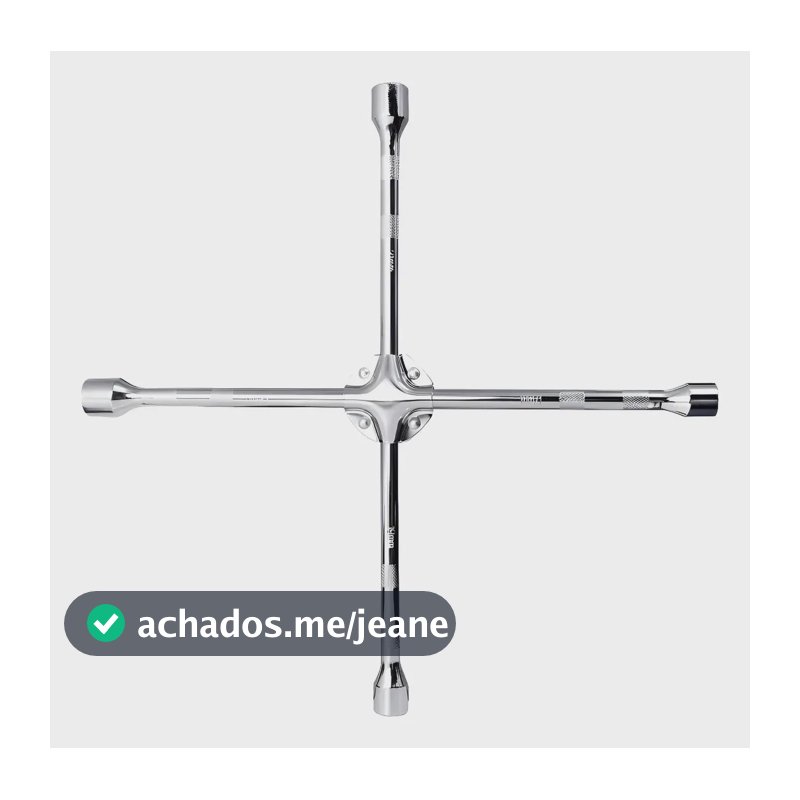Chave De Roda Cruzeta Profissional 50cm Aço Reforçado