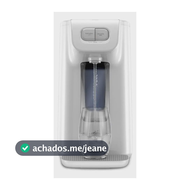 Purificador de Água Gelada Fria e Natural Motor Compressor reservatório de 1,7L total Alerta troca de Filtro refil 6 meses ou 3000l Electrolux Branco PC01B