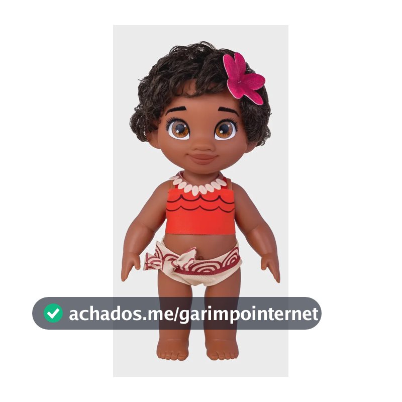 Boneca Moana Disney Animator Cotiplás para Crianças