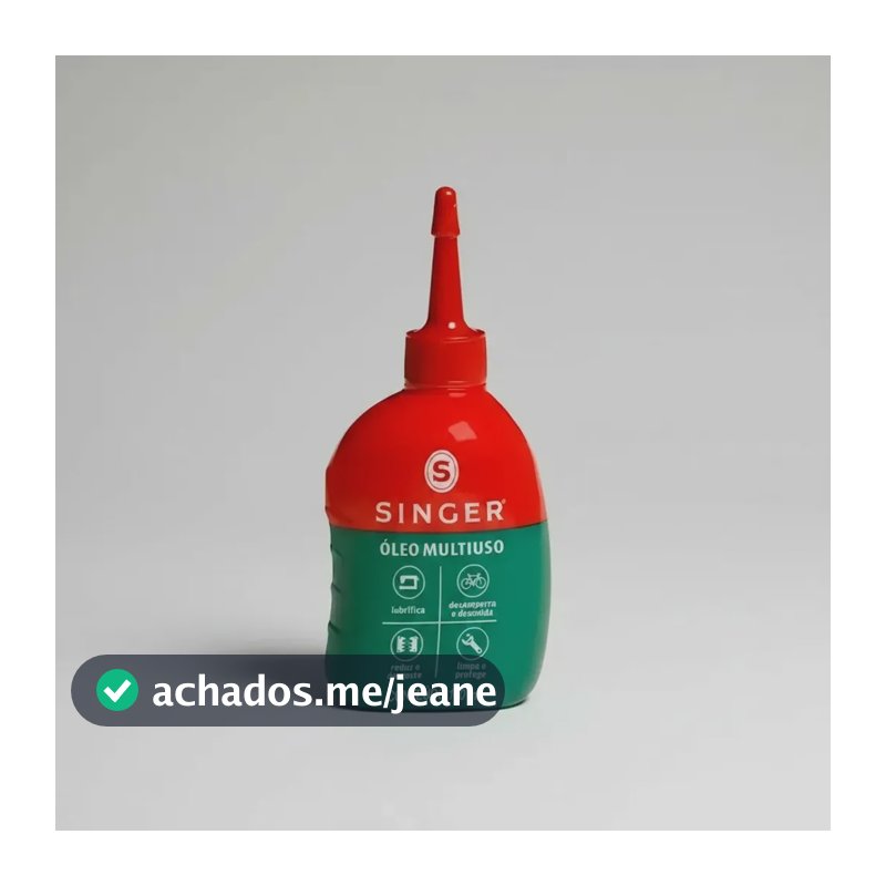 Óleo Singer Lubrificante Multiuso 100ml Para Maquina de Costura