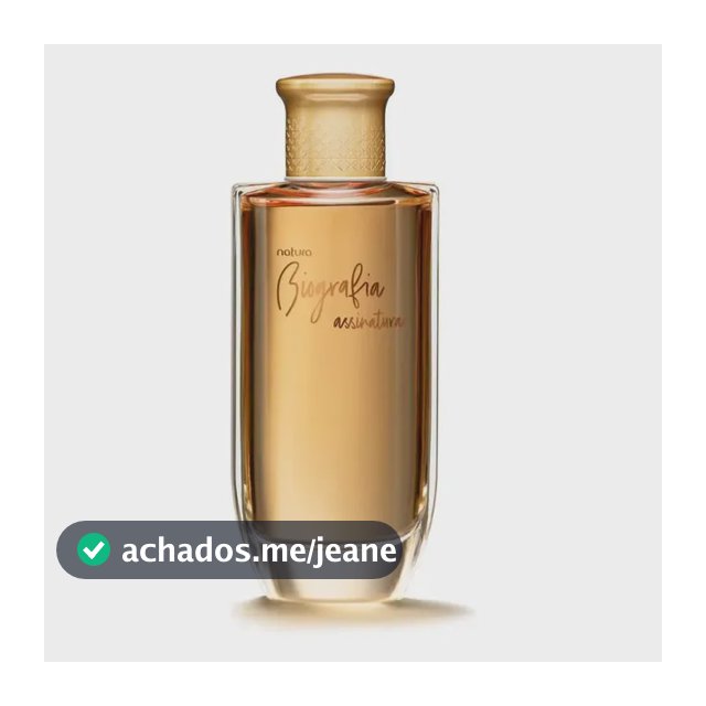 Natura Biografia Assinatura Biografia Assinatura Feminino Eau De Toilette Spray 100ml