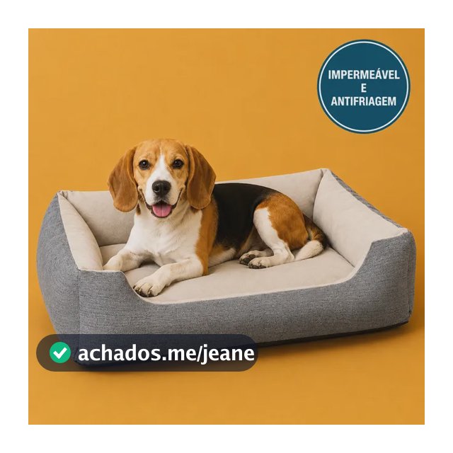 Cama Pet Cachorro E Gato Impermeável Antifriagem Média