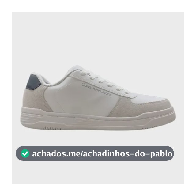 Tênis Original  Masculino Calvin Klein Jeans Casual