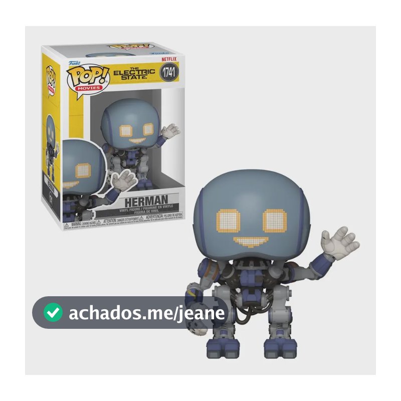 Boneco Funko Pop! The Electric State - Herman