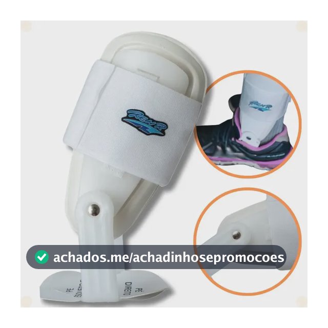 Estabilizador De Tornozelo Tensor Com Tala Lateral Volei