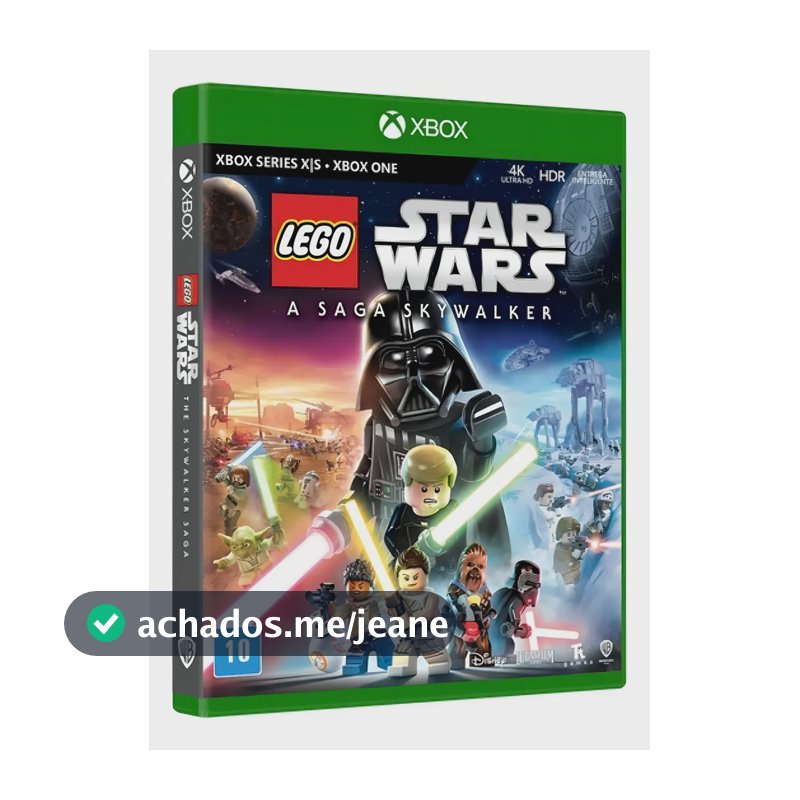 Jogo Xbox One Mídia Física LEGO Star Wars The Skywalker Saga Wb Games