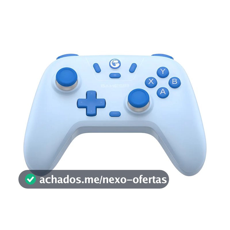 Gamesir T4 Nova Lite - Gamepad sem fio para PC/Ns Blue Sky Blue