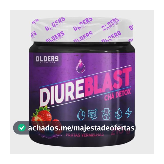 Suplemento Nutricional Older Nutrition Diureblast Pó Sabor Frutas Vermelhas 210g
