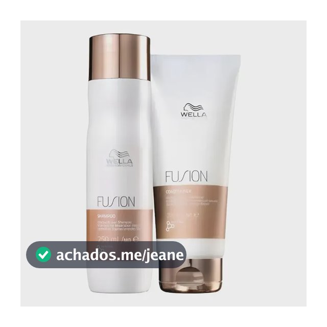 Fusion Shampoo 250ml e Condicionador 200ml