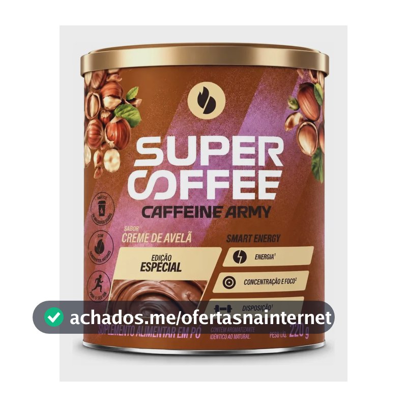 Supercoffee 220g Caffeine Army 3.0 Creme De Avelã