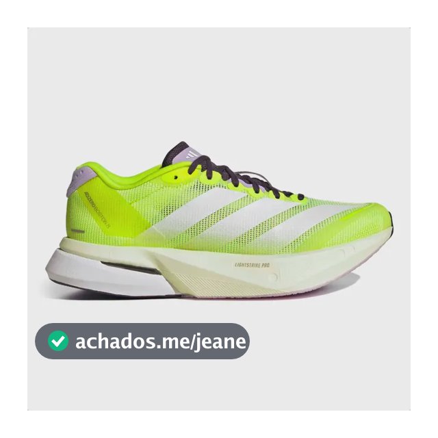 Tênis adidas Feminino Adizero Boston 13 Corrida Performance