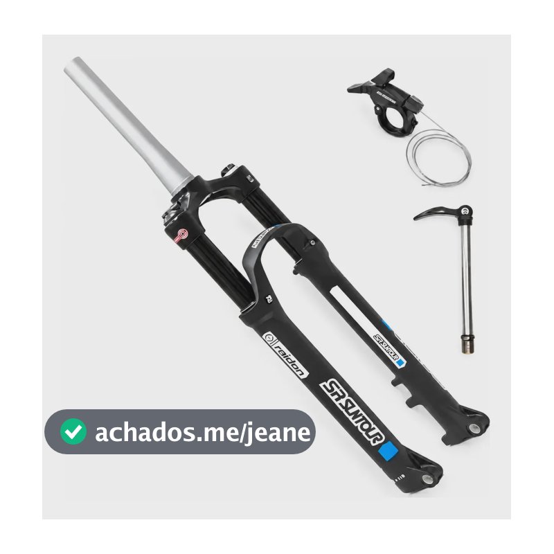 Suspensão 29 Sr Suntour Raidon Air 100mm Boost Tapered Preto