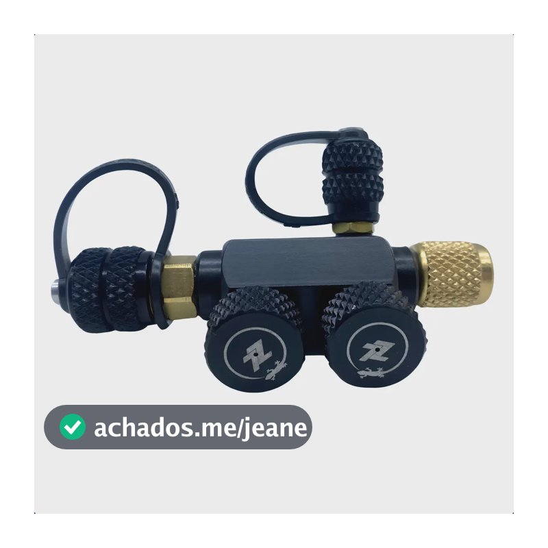 Válvula Otimizadora ZL 6.0 5/16F R32 R410 Conexões 1/4" e 3/8"