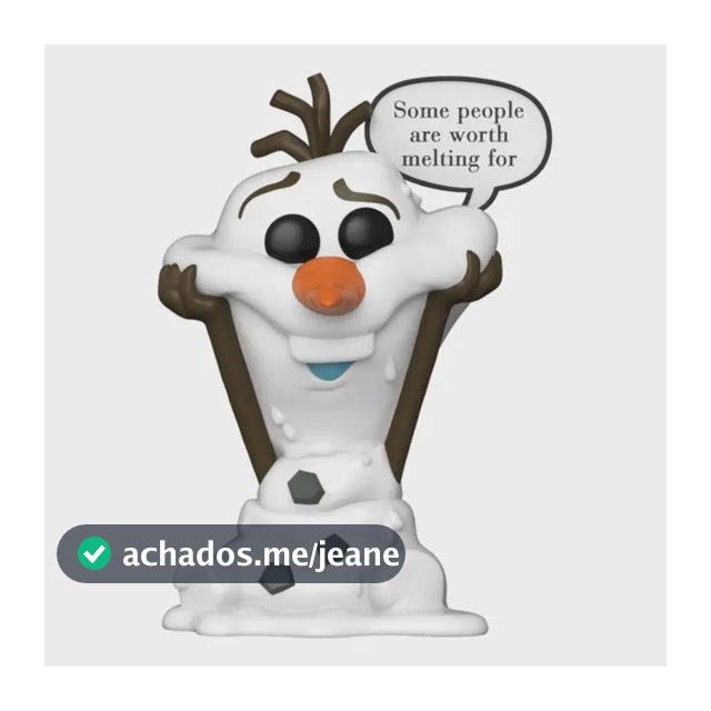 Boneco Funko Pop! Sayings Disney Frozen - Olaf